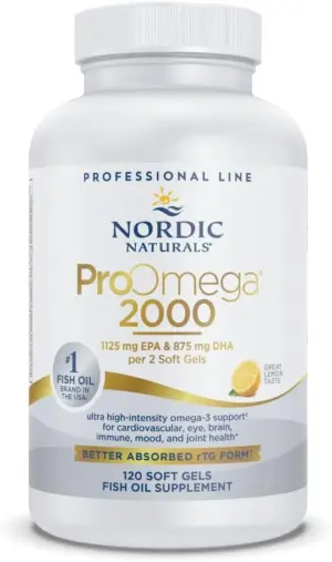 Nordic Naturals ProOmega 3 2000 supplement 120c