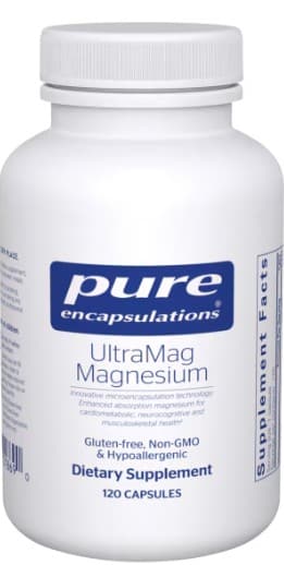 Pure Encapsulations Ultramag Magnesium Muscle Relaxation & Recovery