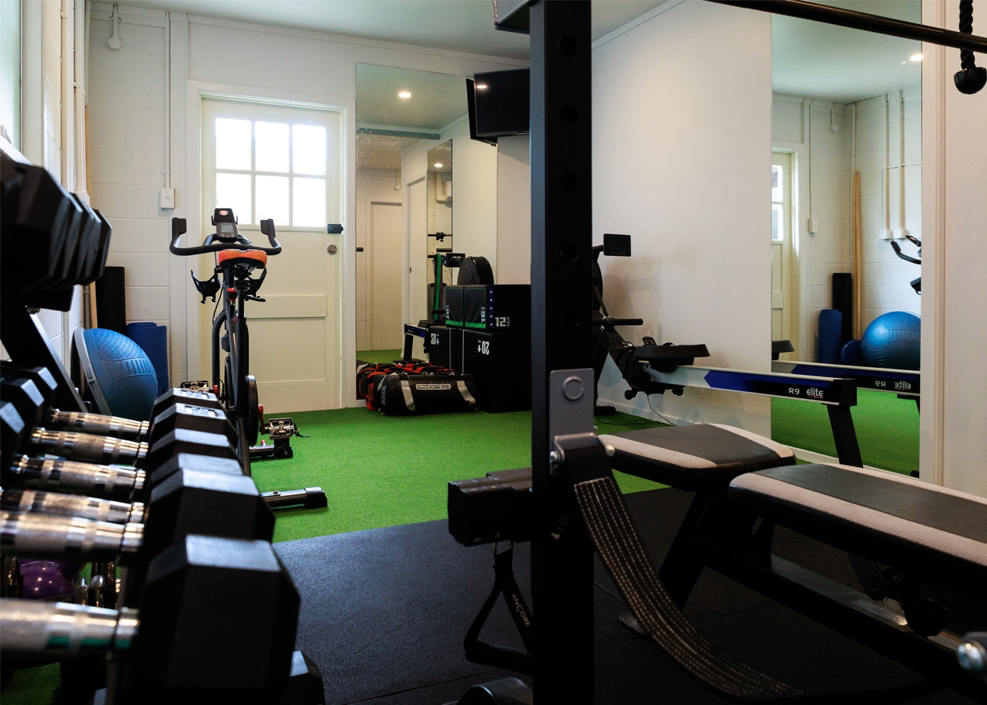 On-site rehab gym On-site rehab gym